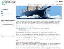 Tablet Screenshot of eseaclear.com